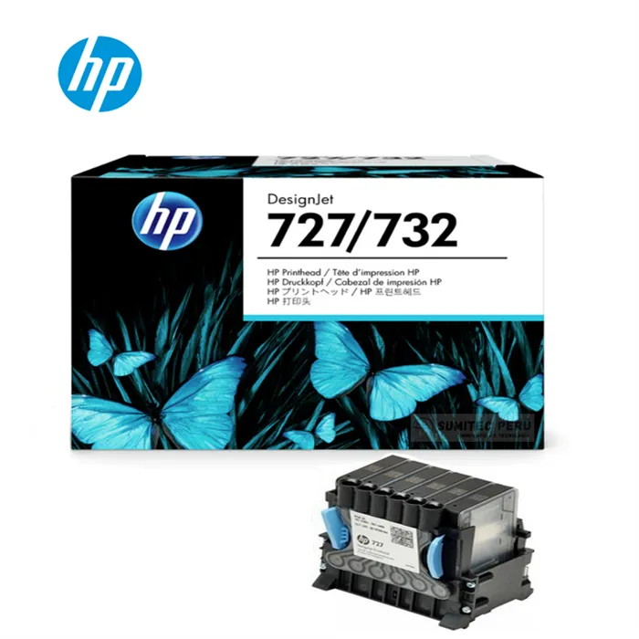 HP DesignJet printhead packaging and component